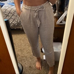 Paper Bag Style Pants